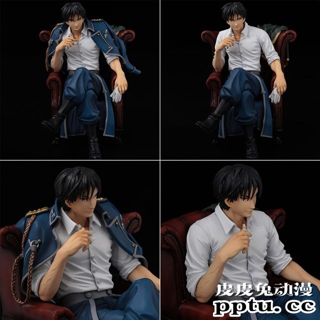 「钢之炼金术师 FULLMETAL ALCHEMIST」罗伊&middot;马斯坦上校手办登场！-皮皮兔动漫