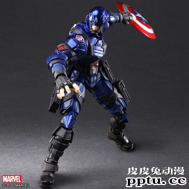 「复仇者联盟」美国队长手办开售