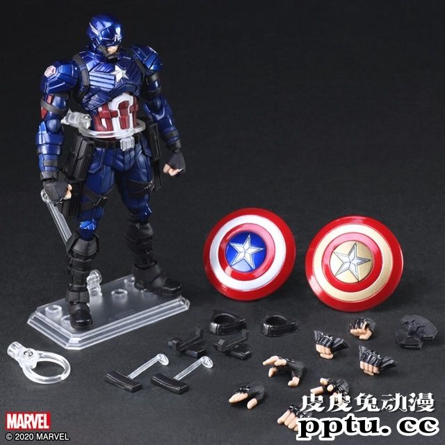 「复仇者联盟」美国队长手办开售