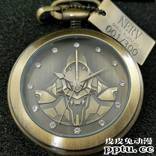 「新世纪福音战士」官方推出限量版初号机主题怀表