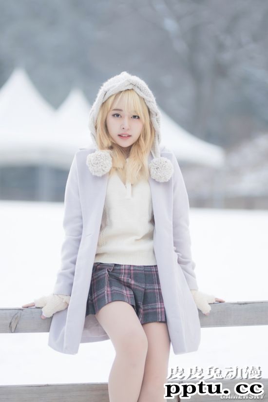 可爱性感的日系风 韩国美女主播郑荷娜