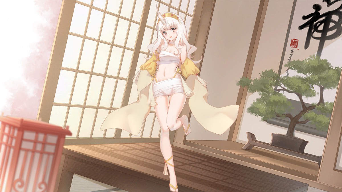 二次元性感动漫美女壁纸