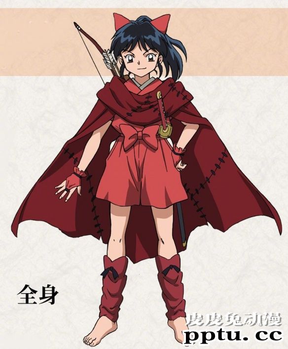 「犬夜叉」续作「半妖的夜叉姬」公开上色版人设图