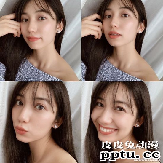 白嫩天然好想亲一口尝鲜！姐系疗愈正妹佐藤あいり