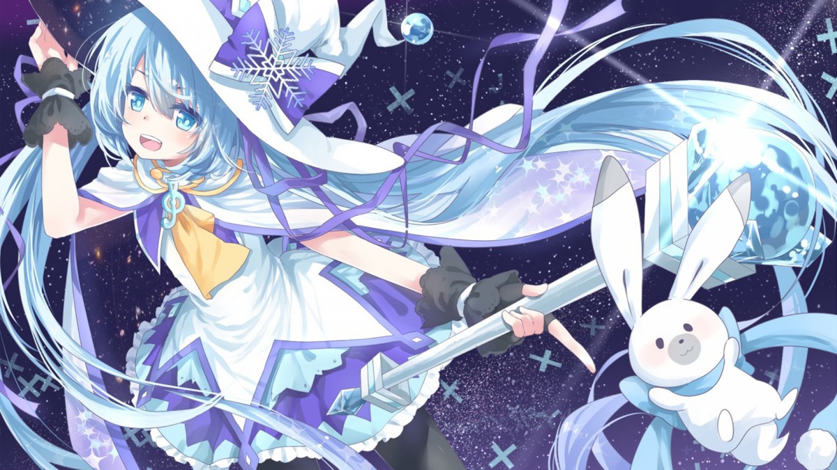 甜美治愈初音未来壁纸