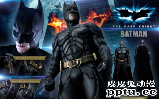 「黑暗骑士」1/2雕像或于10月发货-皮皮兔动漫