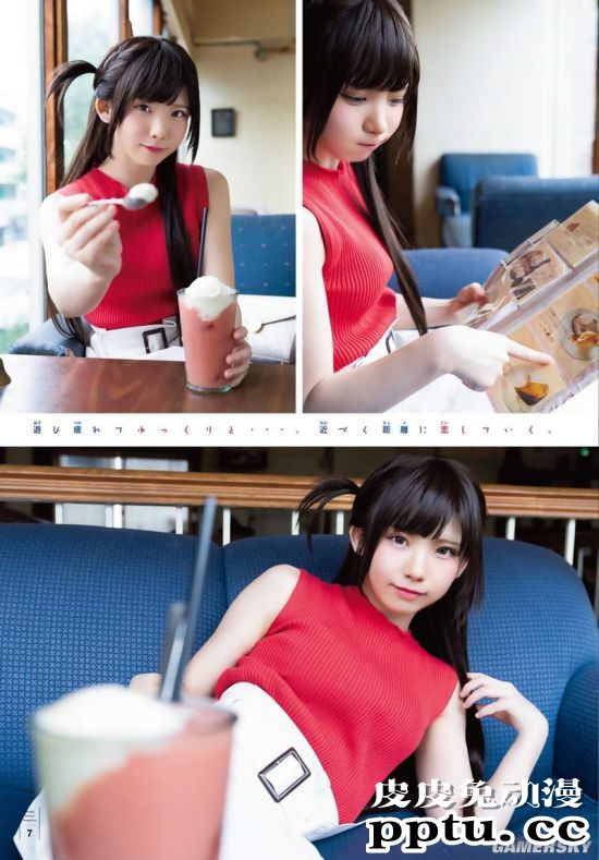 Enako《租借女友》COS美照 炎炎夏日中的清纯少女