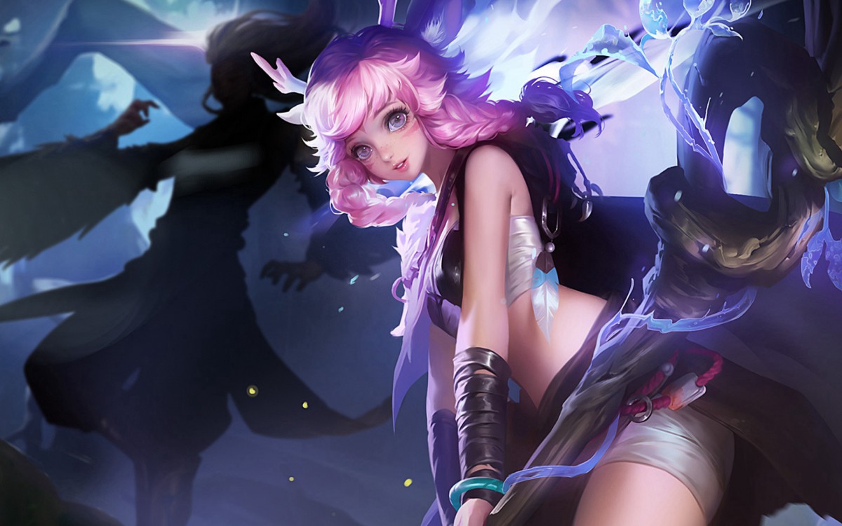 二次元性感美腿动漫美女壁纸