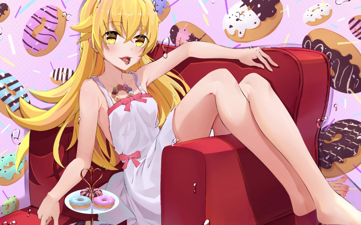 二次元性感美腿动漫美女壁纸