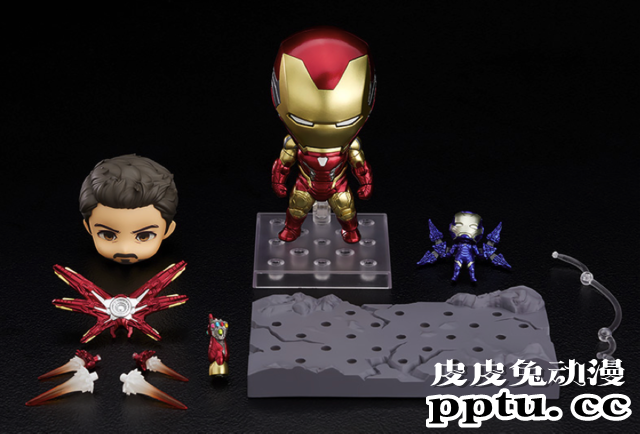 「复仇者联盟4：终局之战」中「钢铁侠」DX版粘土人登场-皮皮兔动漫