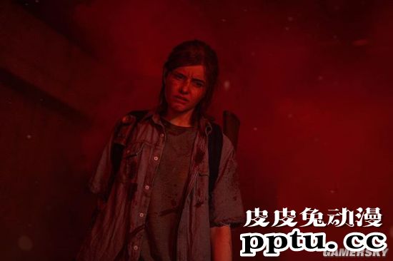 《最后生还者2》艾莉COS 与乔尔合影神还原