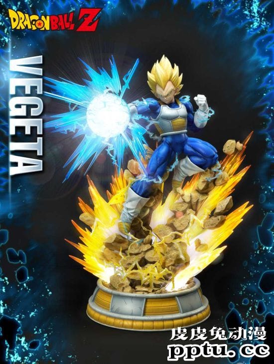 「龙珠Z」超级赛亚人贝吉塔雕像-皮皮兔动漫