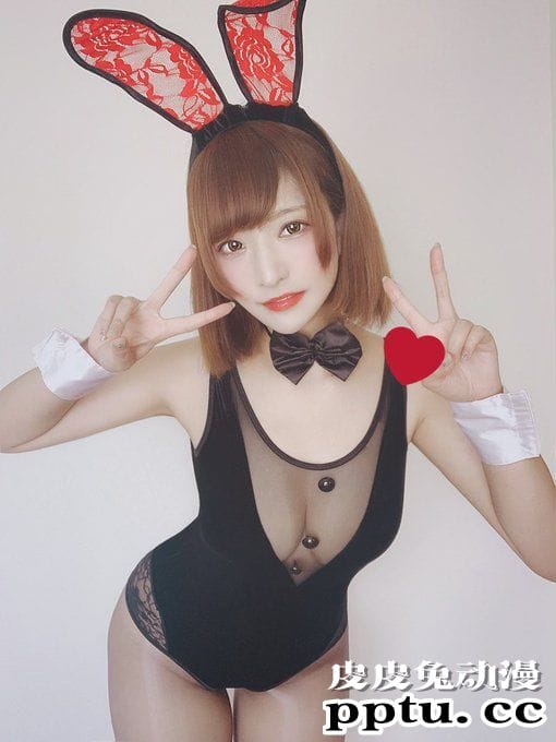日本推特的兔女郎日 网友齐晒兔耳性感美照