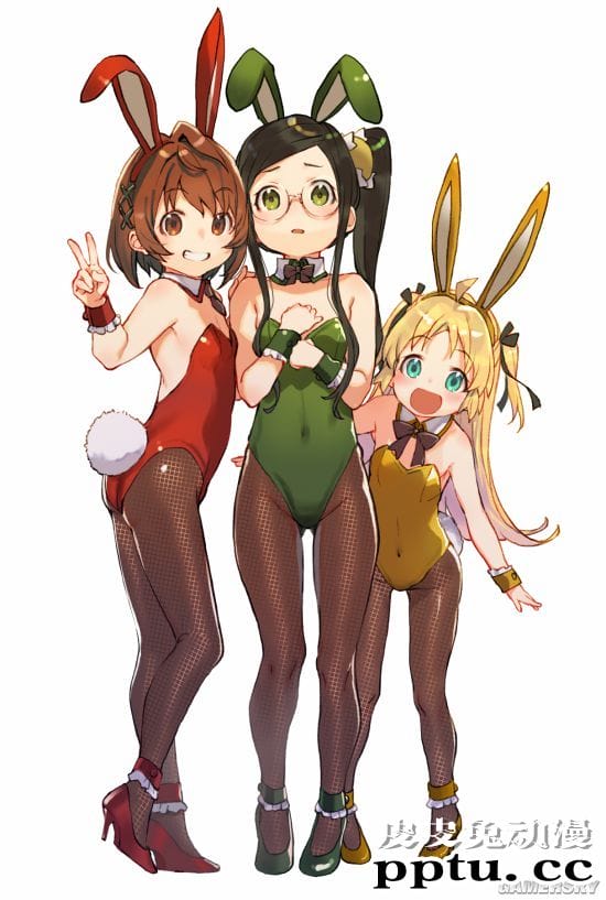 日本推特的兔女郎日 网友齐晒兔耳性感美照