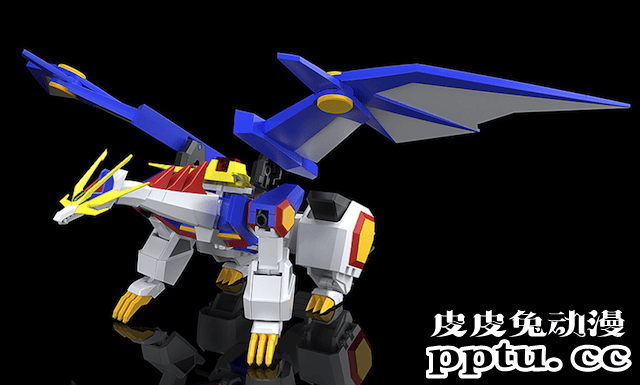 「绝对无敌雷神王」中的「爆龙王」塑料拼装模型登场-皮皮兔动漫