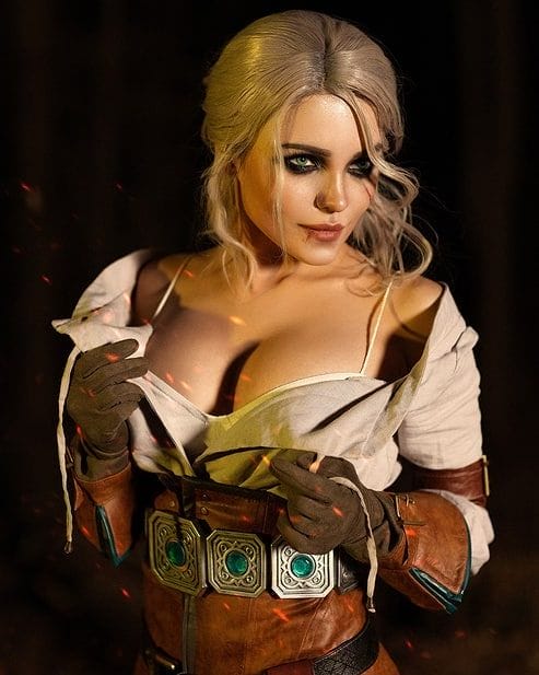 俄妹COS《哈利波特》赫敏 魔法少女初长成