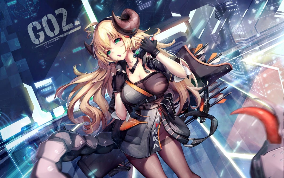 性感二次元动漫美女壁纸-皮皮兔动漫