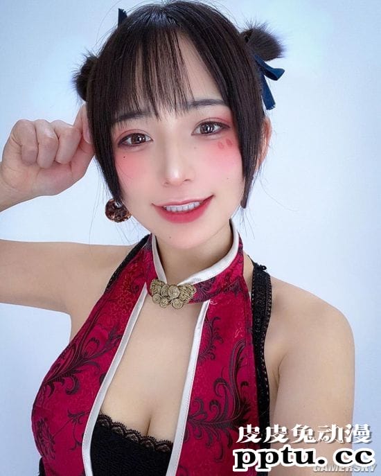 泳装激赞的短发樱花妹 小露光滑美腿的日本COSER九重 はる