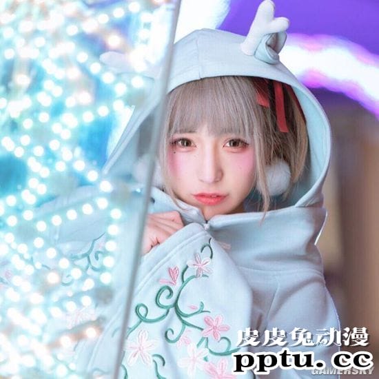 泳装激赞的短发樱花妹 小露光滑美腿的日本COSER九重 はる