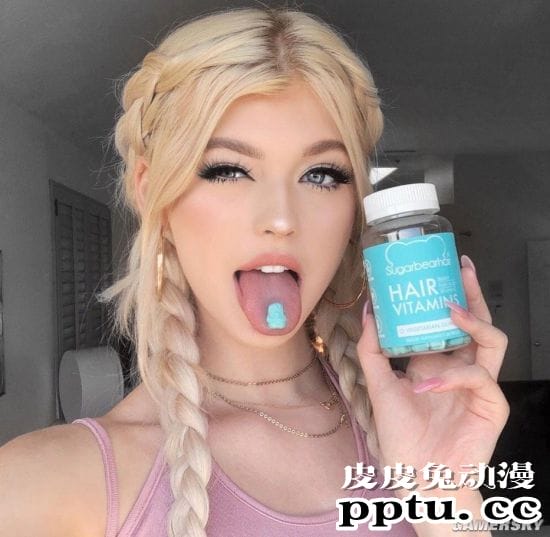 可能是最喜欢吐舌头的网红 TikTok粉丝第一的loren gray