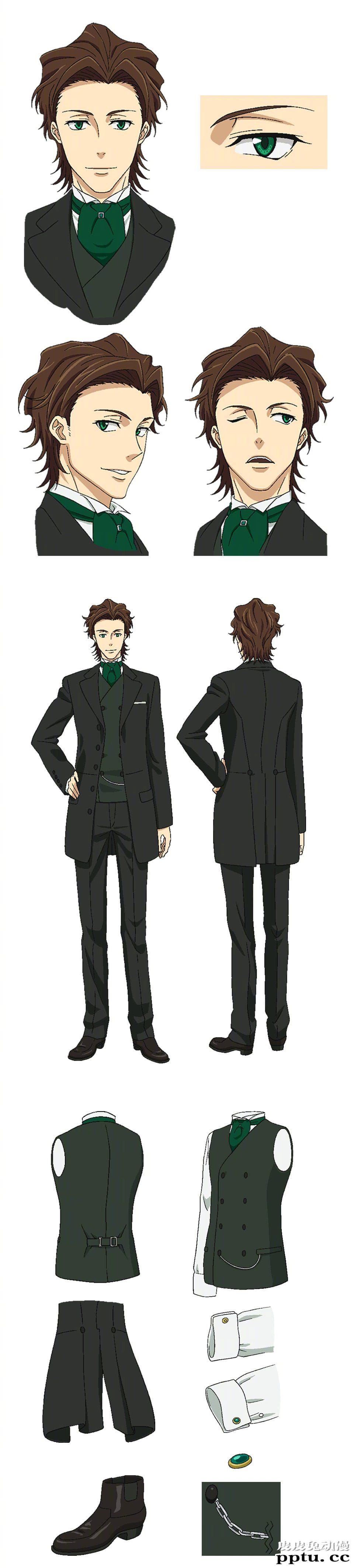 「忧国的莫里亚蒂」人设图公开 将于今年10月开播