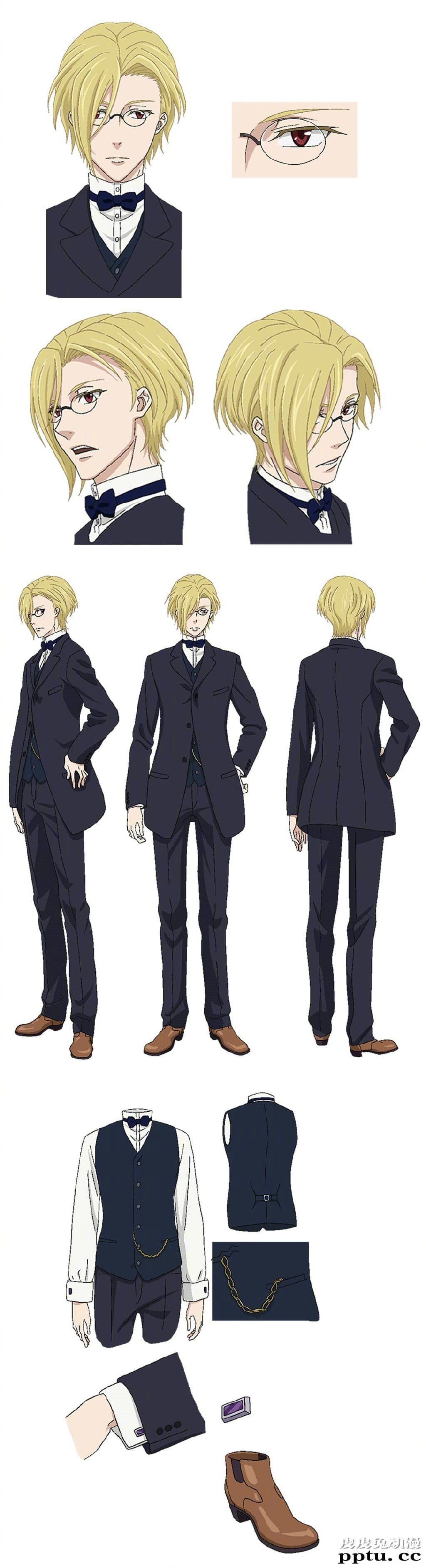 「忧国的莫里亚蒂」人设图公开 将于今年10月开播