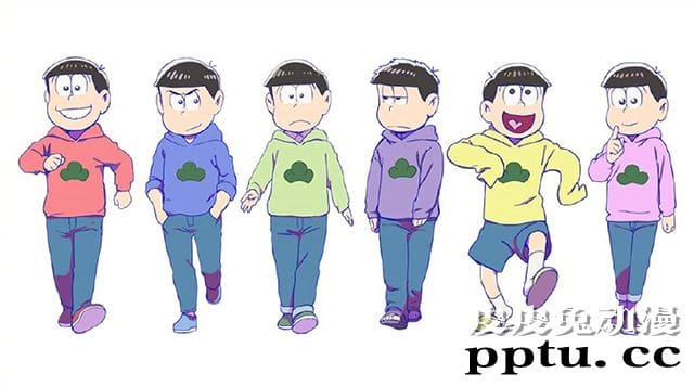 TV动画「阿松」第三季六胞胎人设图公开 今年10月开播-皮皮兔动漫