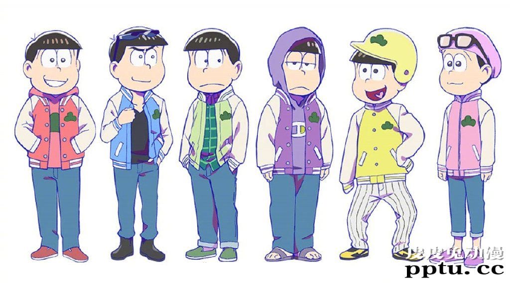 TV动画「阿松」第三季六胞胎人设图公开 今年10月开播