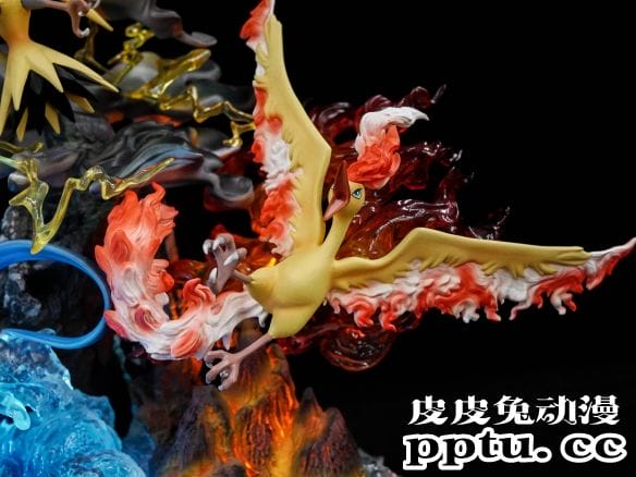 「精灵宝可梦」三圣鸟雕像限量发售100个 售价3380元