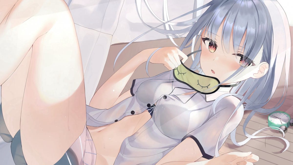 二次元美女性感桌面壁纸