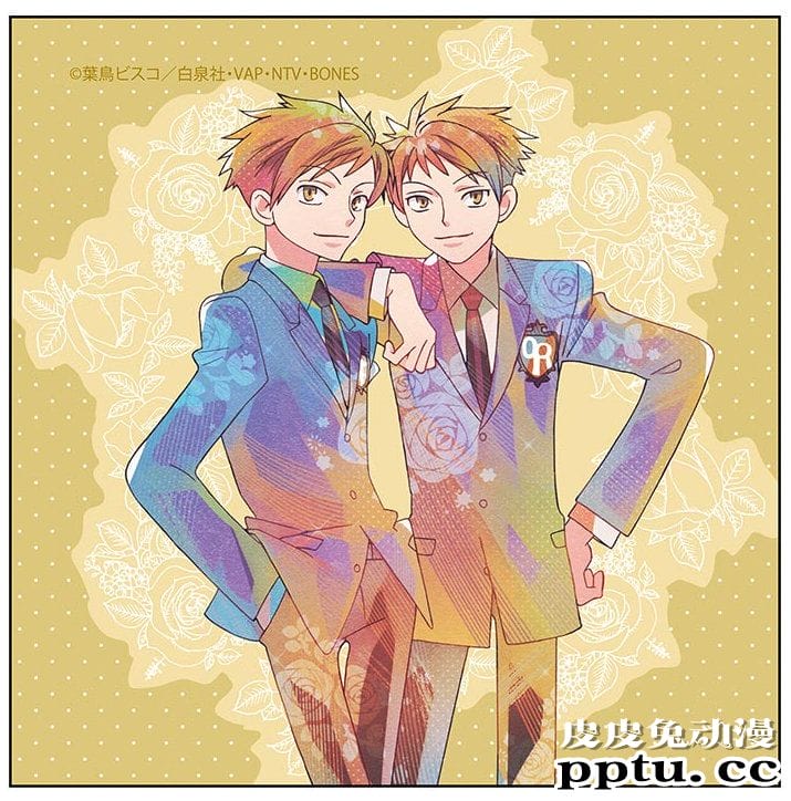 「樱兰高校男公关部」PALE TONE 官方周边新商品 10月发售