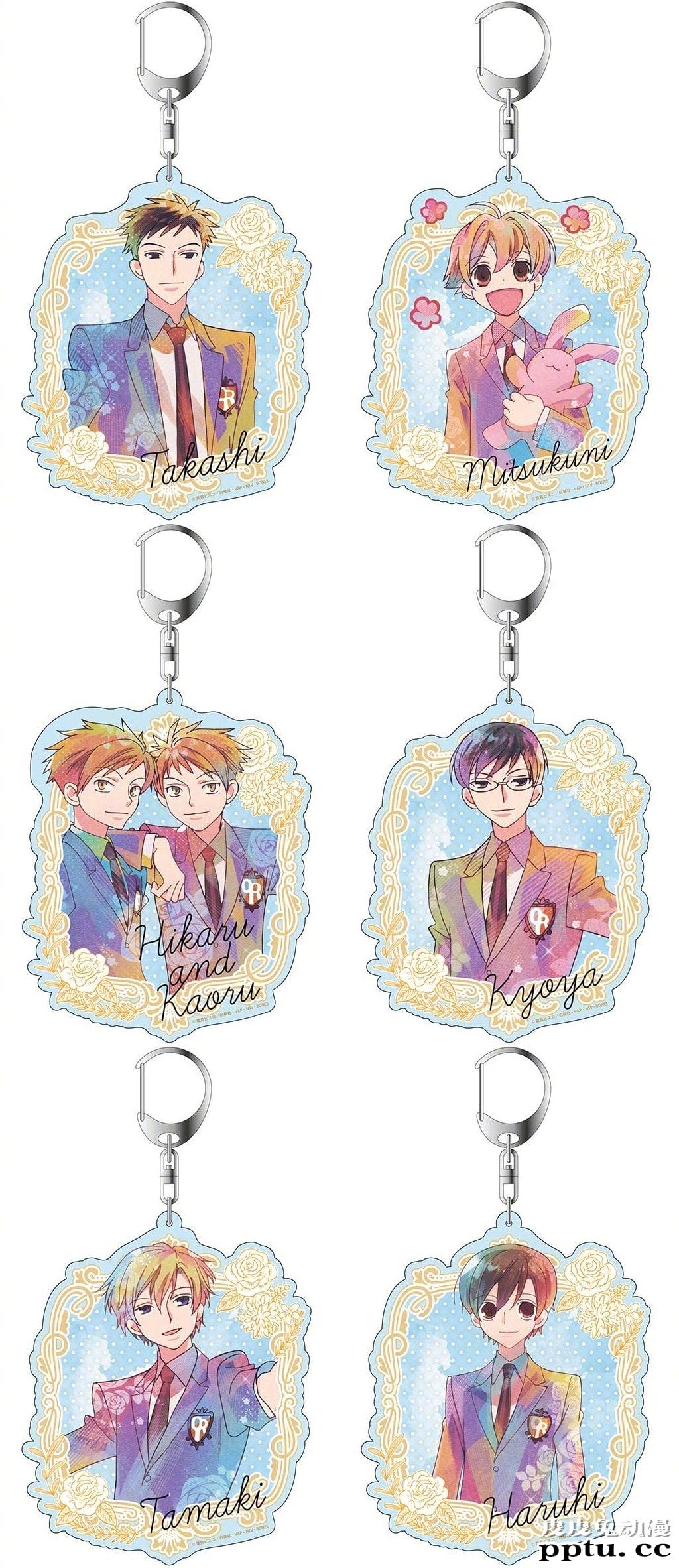 「樱兰高校男公关部」PALE TONE 官方周边新商品 10月发售