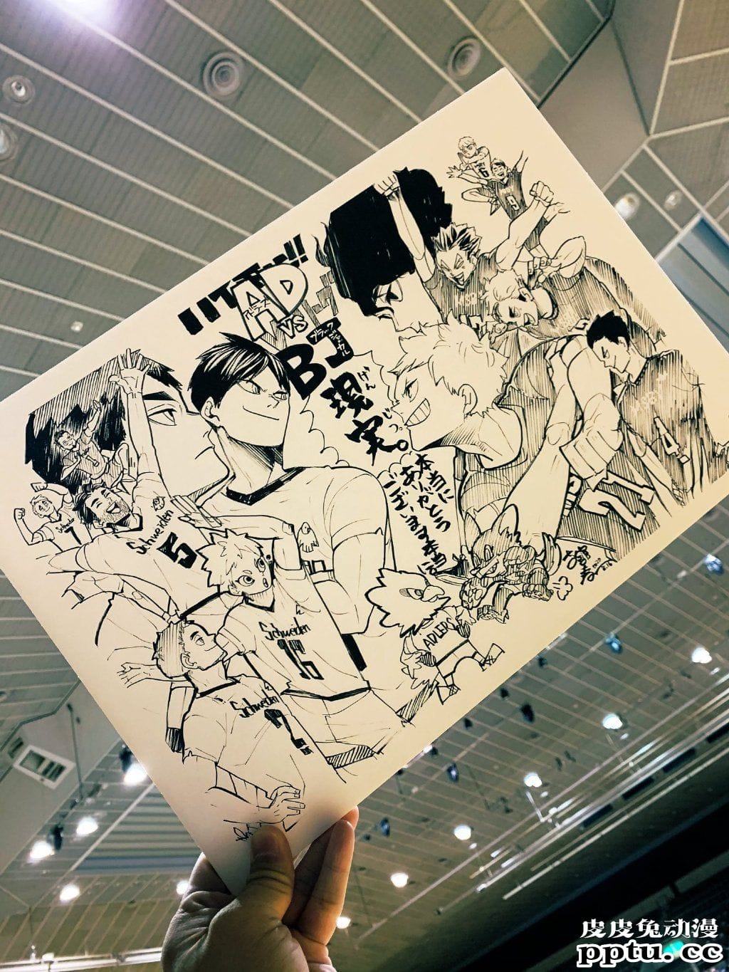 「排球少年」原作绘制新插图公布-皮皮兔动漫