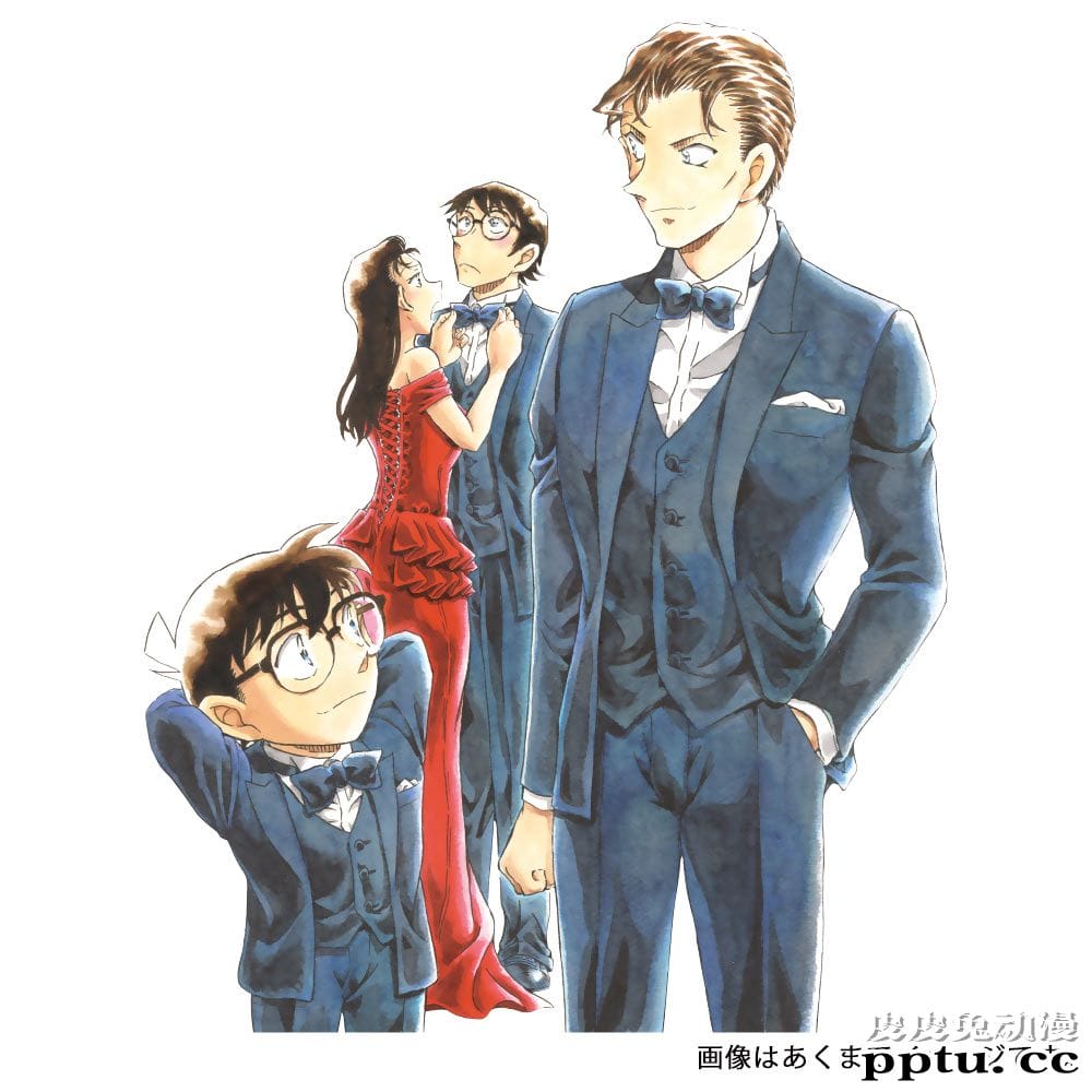 「名侦探柯南」公开青山刚昌原画2021年日历部分选图