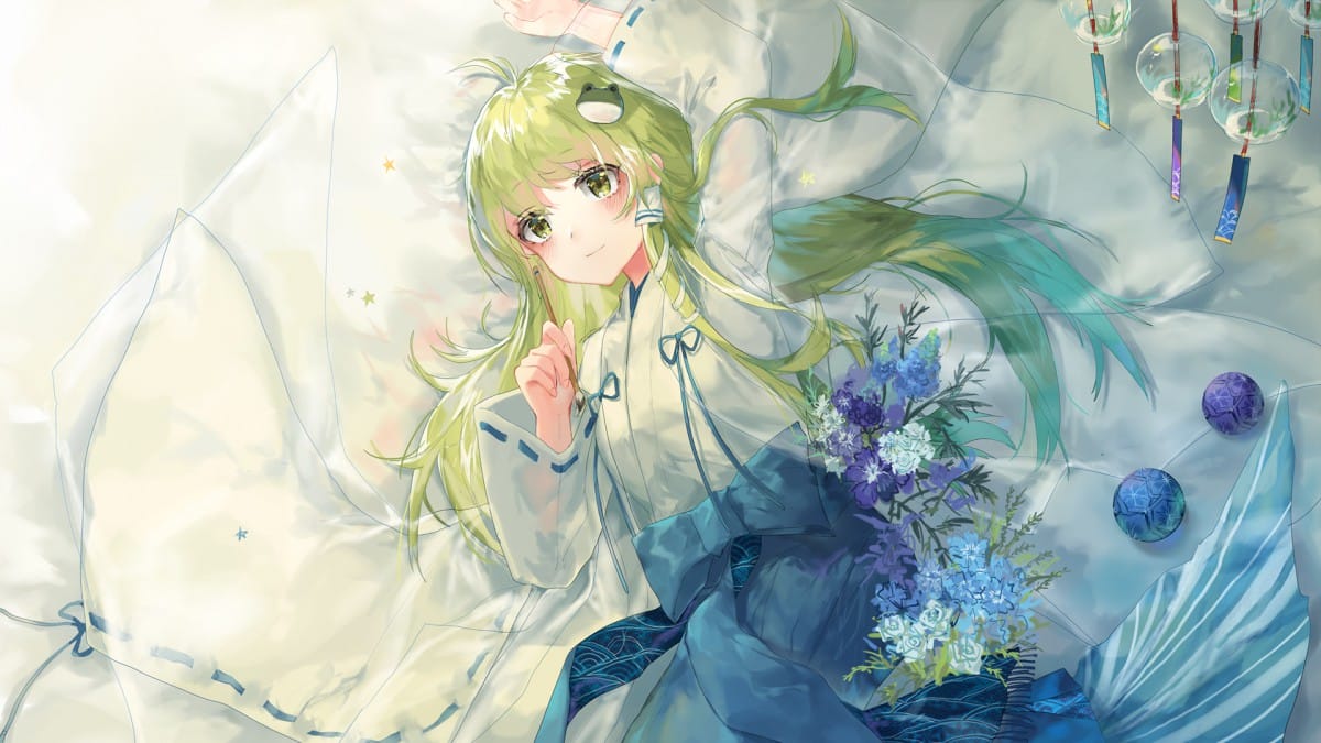 唯美动漫萌系清新美女壁纸