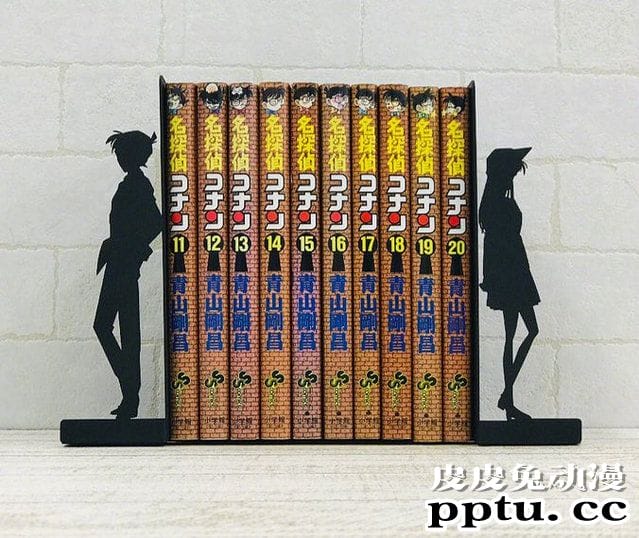 「名侦探柯南」新周边：金属制角色轮廓书挡