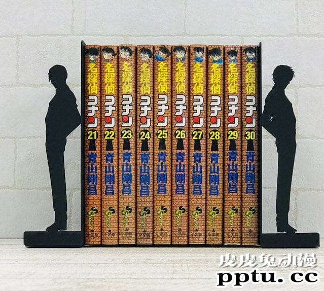 「名侦探柯南」新周边：金属制角色轮廓书挡