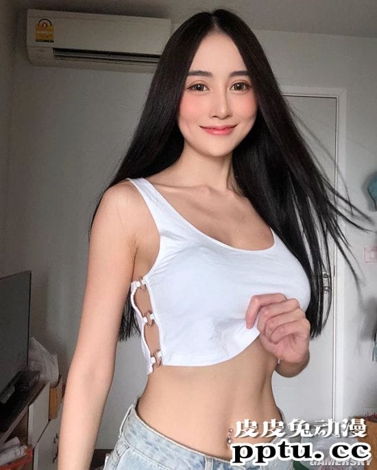 绝美风韵好撩人 黑长直标杆的泰妹Bunny Donuts