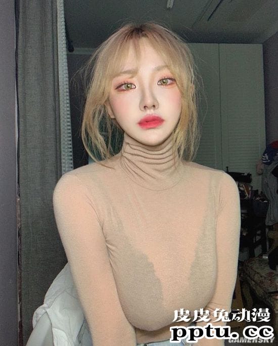 过度傲人身材引关注 网络走红的韩国正妹sejinming