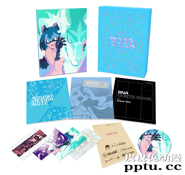 四月番剧「BNA」BD第3卷封面公开