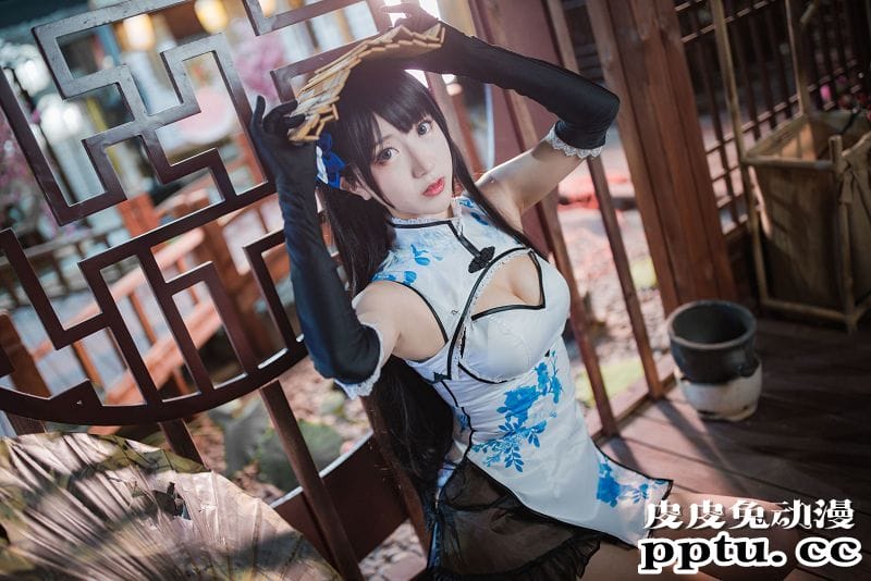 黑川COSPLAY瓶儿中国风旗袍美女图片[47P]