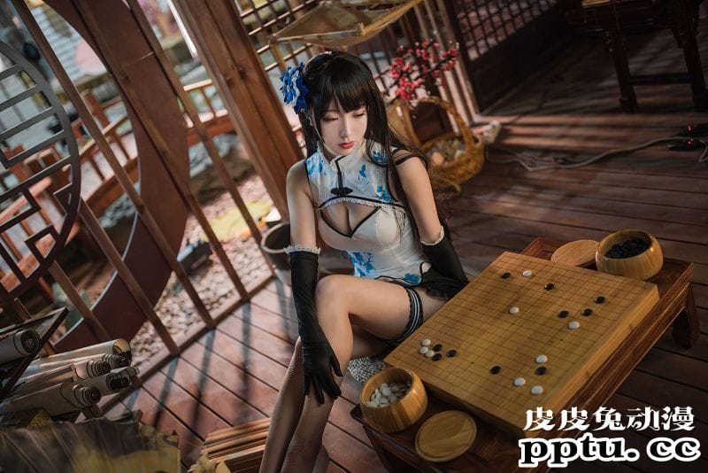 黑川COSPLAY瓶儿中国风旗袍美女图片[47P]