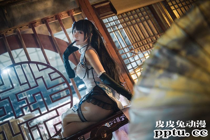 黑川COSPLAY瓶儿中国风旗袍美女图片[47P]