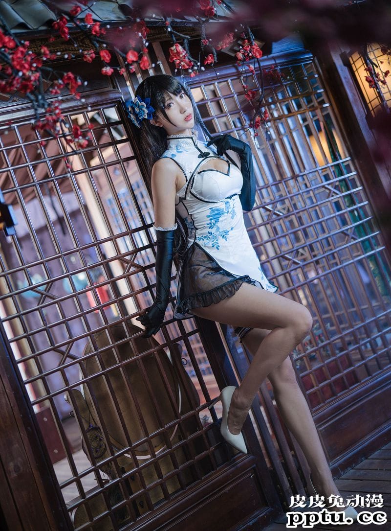 黑川COSPLAY瓶儿中国风旗袍美女图片[47P]