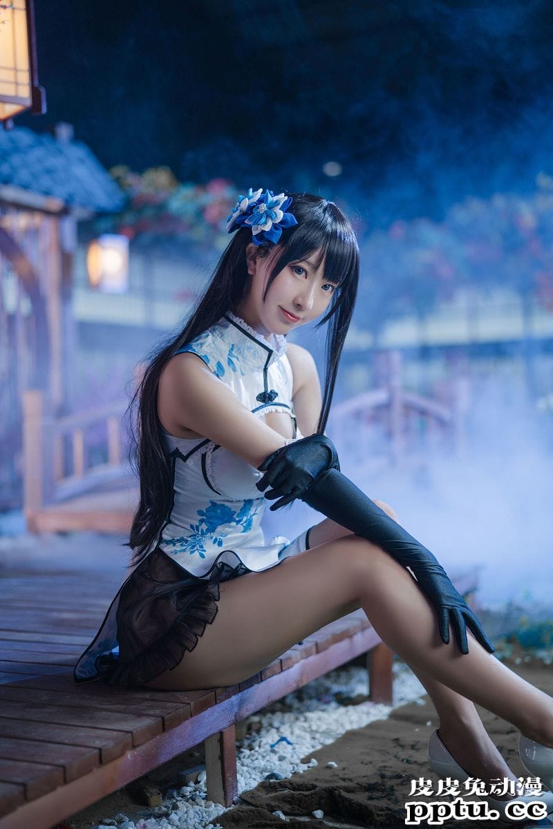 黑川COSPLAY瓶儿中国风旗袍美女图片[47P]