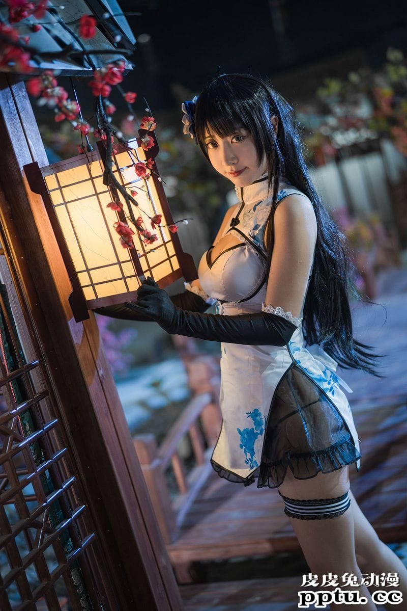 黑川COSPLAY瓶儿中国风旗袍美女图片[47P]