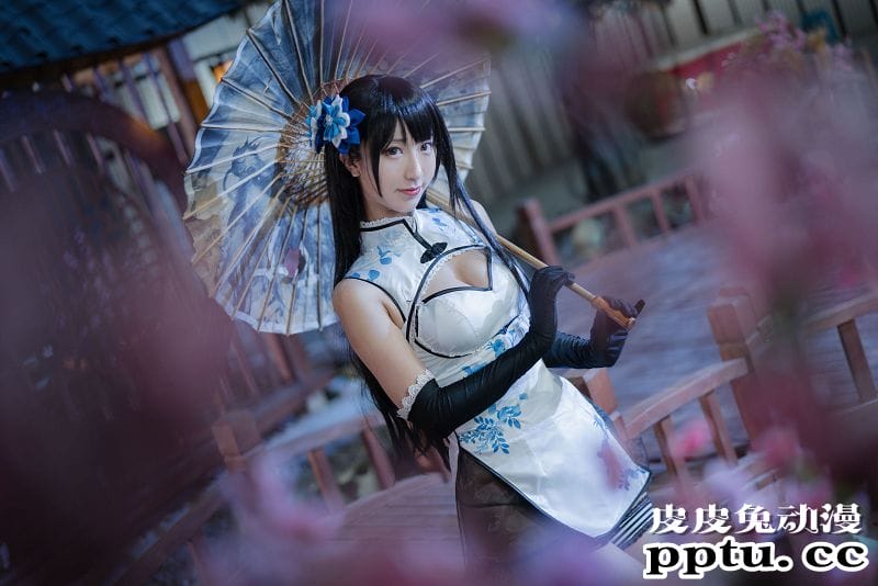 黑川COSPLAY瓶儿中国风旗袍美女图片[47P]