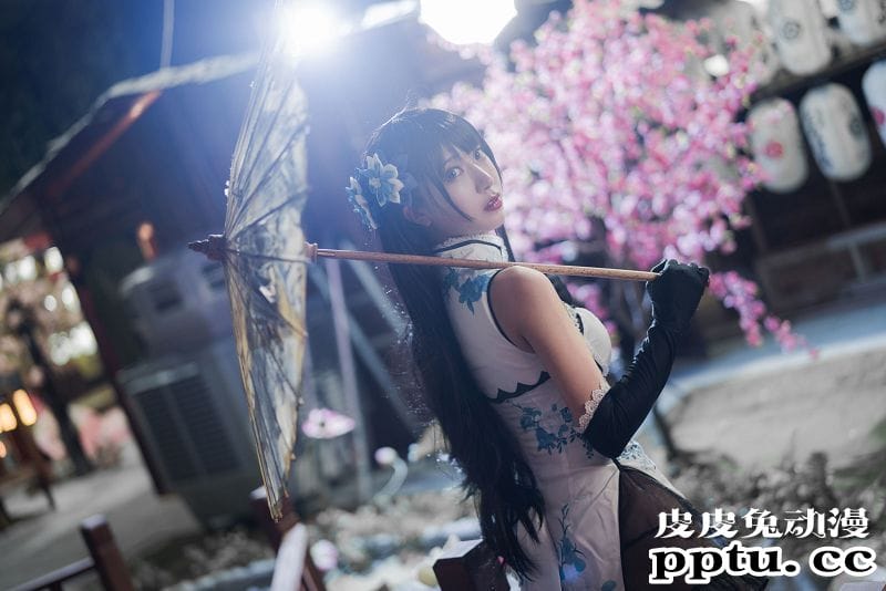 黑川COSPLAY瓶儿中国风旗袍美女图片[47P]