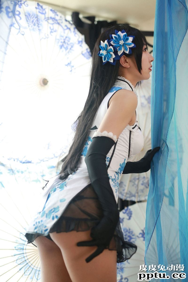 黑川COSPLAY瓶儿中国风旗袍美女图片[47P]