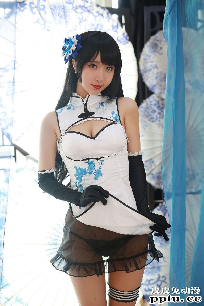 黑川COSPLAY瓶儿中国风旗袍美女图片[47P]